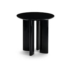 Table D Appoint Carlotta Noire In 2020 Side Table Black Side Table Side Table Wood