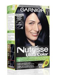 Nutrisse Ultra Color 2 10 Preto Azulado By Garnier Blue Black Hair Black Hair Hair Color
