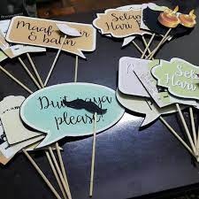 #1 hari raya haji marks the end of the hajj, the annual muslim pilgrimage to the holy city of mecca. Photo Prop Hari Raya Theme Set Of 5 Design Craft Handmade Goods Accessories On Carousell