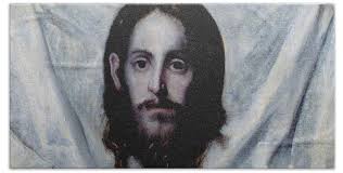 Veil Of Veronica Bath Towels for Sale