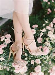 Gold Lace Wedding Evening Shoes Wedding Shoes Lace Wedding Shoe Trend Wedding Shoes Heels