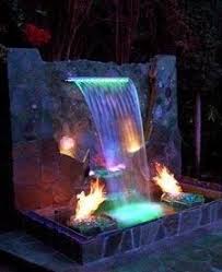 38 Diy Outdoor Waterfall For Beautiful Decoration Waterfalls Backyard Backyard Water Feature Outdoor Waterfalls