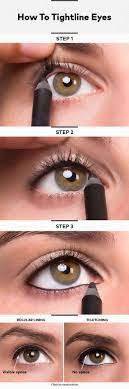 Well heres for liquid eye liner, i couldnt find one that used pencil. 18 Useful Tips For People Who Suck At Eyeliner