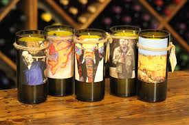 If you're planning a wine themed wedding or you just happen to go gaga over wine, this is the find for you! Artiste Winery Products Artiste Wine Bottle Candles
