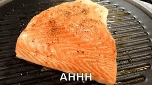 Resipi sedap dan mudah untuk masak lemak cili kepala ikan salmon. Grilled Fish Grilled Salmon Gif Grilled Fish Grilled Salmon Ikan Bakar Discover Share Gifs