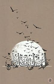 Birds Of A Feather Flock Together Meaning In Bengali Arabic Calligraphy Art الطيور على أشكالها تقع Means Birds Of A Feather Flock Together Islamic Art Calligraphy Islamic Calligraphy Painting Arabic Art