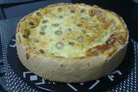 Quiche fácil de queijo e cebola