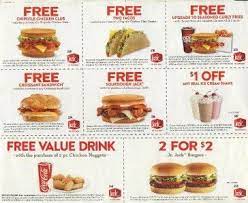 Valid in all participating location. Lot 8 Jack In The Box Coupons Value Deals 7 1 2012 On Popscreen