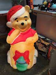 WINNIE THE POOH AND TIGGER CHRISTMAS BLOW MOLDS