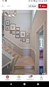 Nonton film up to you 2018 : Chair Rail Wallpaper Or Beadboard For Stairs