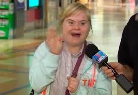 Girl With Down S Syndrome Becomes Internet Star After Adorably Video Bombing Live News Report World News Mirror Online