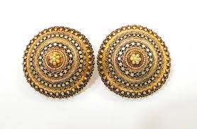 Indian Gold Earrings Studs Hd Wallpapers On Picsfair Com Adornment Jewelry Gold Earrings Studs Gold Jewelry Fashion