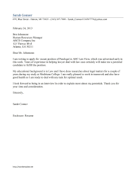 Much is judged upon little. Law Covering Letter Citem