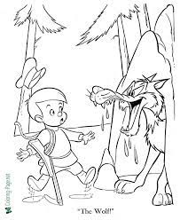Introduce your child to the classic storybook ballet of sleeping beauty while also helping to develop their visual art skills! Peter And The Wolf Coloring Pages Fairy Tale In 2021 Coloring Pages World Map Coloring Page Printable Coloring Pages