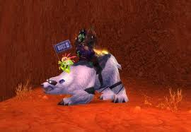 While the rigging on the bears differs between alliance and horde, you are only offered your faction's version by mei francis in dalaran for 750. Buy Big Bear Blizzard Polar Bear Mount Blizzcon 2008 And Download
