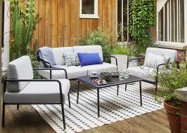 paola salon de jardin avec 1 canape 2 fauteuils 1 table basse en aluminium outdoor furniture outdoor furniture sets outdoor decor