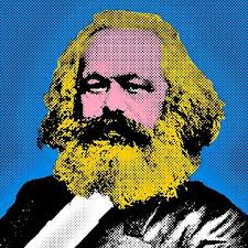 Pop Art Portrait of Karl Marx in Blue Background" Art Board Print for Sale  by OnlyPopArt