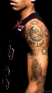 Love birds are the small african singing parrots with colorful plumage. 67 Superb Basketball Tattoos On Shoulder
