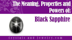 Black Sapphire Meaning Star Sapphire Black Sapphire Star Sapphire Gemstone