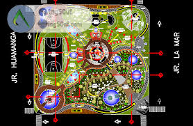 مجموعة كبيرة مخططات حدائق مختلفة اوتوكاد Dwg
