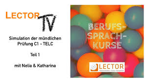 Hier kommt der vorerst letzte teil zu telc deutsch c1 hochschule. Telc C1 Mundliche Prufung Teil 1 Prasentation Beispiel Youtube