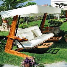 Garden Furniture Gartenschaukel Holz Hollywoodschaukel Schaukelbank