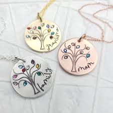 The design features a tree of life design and a disc that can be engraved, both created in sterling silver. Family Tree Necklace Valentines Day Gift Pearl Necklace Personalised Gift Mother Necklace 16 40cm June Birthstone Necklace Necklaces Charm Necklaces Xn Kopsch Orthopdie 7nb De