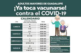 En la capital del estado se llevará a cabo una nueva jornada de vacunación a partir del 4 y hasta el 9 de agosto, en tres módulos de vacunación. Iniciara El Lunes Vacunacion En Guadalupe