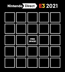 Despite nintendo's assertion that the direct will only be about software, the. Nintendo Direct E3 2021 Bingo Sheet Transparent Album On Imgur