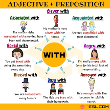 Adjective With 35 Useful Adjective Collocations With With 7 E S L Learn English Vocabulary Learn English Words English Phrases