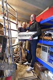 Hinter den Kulissen der Passionsspiele Dammbach