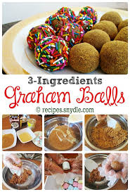 Graham Balls Recipes Yummy Recipes Graham Balls Balls Recipe Graham Dessert