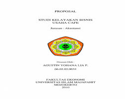 Agar studi kelayakan lebih sempurna, disamping aspek utama yang telah dibicarakan sebelumnya, sebaiknya dilengkapi dengan analisis aspek social ekonomi. Proposal Studi Kelayakan Bisnis Cafe Doc Document