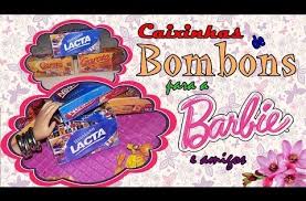 cozinha da barbie caixinha de bombom com bombons para a barbie youtube caixas de bombons bombom barbie