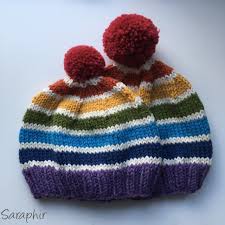 There is much confusion over knitting needle sizes, especially when using old patterns that reference older us or uk needle sizes, or when trying to of course you should always swatch when choosing the correct needle but the following chart is useful in providing a starting point. Knitted Child Bentie Pompom Beanie By Saraphir