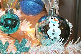 Check spelling or type a new query. Disney Frozen Christmas Tree Diy Fingerprint Olaf Ornament