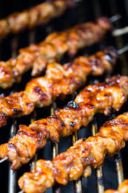 How long to grill kabobs in general, kabobs usually take 10 to 15 minutes to cook. Peruvian Grilled Chicken Skewers The Cafe Sucre Farine