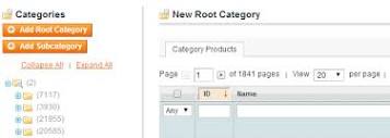 magento - Root category and subcategories are blank - Stack Overflow