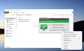 Der windows defender ist ein kostenloser, in windows 10 integrierter virenschutz. Defender Control 1 5 Nun Auch Fur Die Windows 10 1903 Deskmodder De