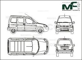 Peugeot Partner Sombi Tailgate 2006 Blueprints Ai Cdr Cdw Dwg Dxf Eps Gif Jpg Pdf Pct Psd Svg Tif Bmp Blueprints Citroen Berlingo Daihatsu
