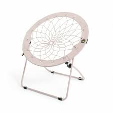 Camping Bungee Chair Light Pink Folding Outdoor Patio Seat Steel Frame Sling 32 Bungee Chair Chair Cool Chairs
