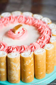 Strawberry Shortcake Cake Semi Homemade Cake Recipe W Cake Rolls