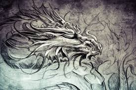 Check spelling or type a new query. Medieval Dragon Head Tattoo Design Stock Image Colourbox