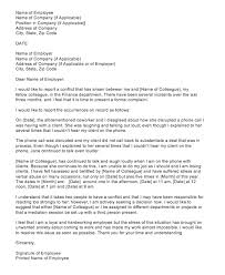 Formal Complaint Letter Sample Against A Person Top Form Templates