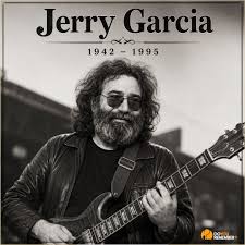 Jerry Garcia would have been 84 years old today... RIP. 🕊️💙 Born Jerome John Garcia on August 1, 1942 in San Francisco, California — gone August 9, 1995 at just 53 years
