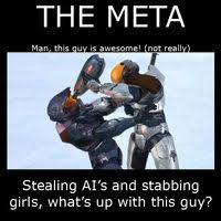 The Meta A Living Definition Of Insanity With Images Red Vs Blue Red Bra Best Villains