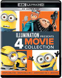 But the family element of this movie just didn't connect with. Illumination Presents 4 Movies Collection Despicable Me Despicable Me 2 Despicable Me 3 Minions 4k Uhd 4 Disc Box Set Amazon In Steve Carell Kristen Wiig Trey Parker Michael Keaton
