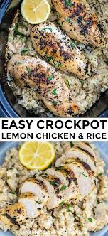 Crockpot Chicken And Rice Video Sweet And Savory Meals Recipe Crockpot Recipes Slow Cooker Chicken Crockpot Recipes Easy Chicken Recipes