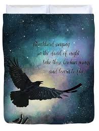 Into the light of the dark black night. Blackbird Singing With Lyrics Duvet Cover For Sale By Nikki Marie Smith