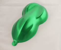Lime Green Candy Concentrate Paint With Pearl